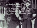 madeleine lipatti and b�la siki, piano, recorded live with ernest ansermet and orchestre de la suisse romande. gen�ve, 14 september 1951. 
mouvement 3 of 3. molto maestoso.