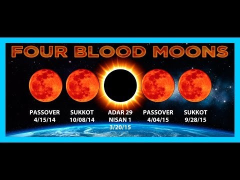 April 17 2014 Breaking News Watch Blood moon eclipse 3 more to go thru 2015