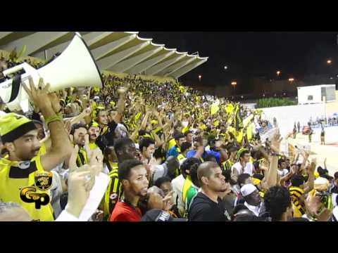 جمهور الاتحاد العب يااتى والله معاكم مباراة الاتحاد والهلال كاس الملك 2012