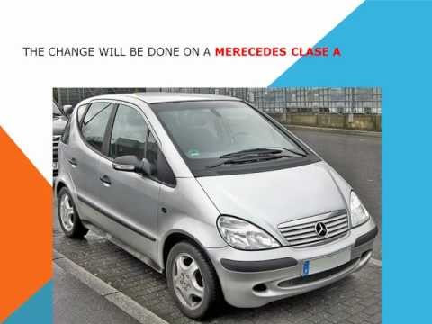 How to replace the air cabin filter   dust pollen filter on a Mercedes Clase A