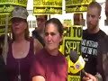 adam kokesh tina richards arrested for defying poster ban