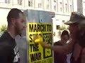 adam kokesh tina richards arrested for defying poster ban