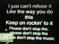 Don't Stop The Music Lyrics - Rihanna