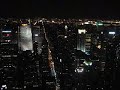 On top of the Empire State Building at night