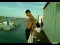 Crazy Kids Jump Off Oil Tanker Crazy Kids Jump Off Oil Tanker