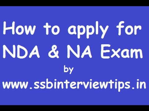 how to prepare for n.d.a exam