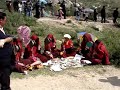 Tibetan Nuns Chanting, Tibet, Lhasa