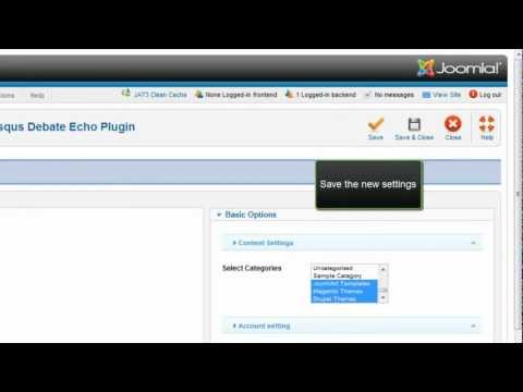 how to turn off jcomments