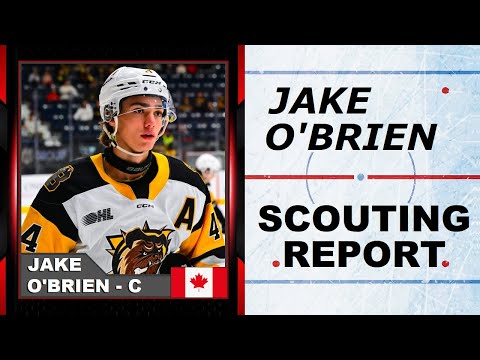 JAKE O'BRIEN SCOUTING REPORT | 2025 NHL Draft