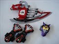 here is the second video for my gekiranger henshin series! this is the juken henshin brace gong changer!

the gong changer is a brief return to normal after the outlandishly designed geki changer. it is a standard henshin brace layout with attacks sounds built in. 

the toy of the gong changer is the only gekiranger toy to be spot-on to the one in the show. while it may look small next to the geki changer and the saiblade, it is the same size as the show version. the gong feature is actually the best part of this toy. when i originally heard of the concept last year, i wasn't sure how they would pull it off. seeing pictures of the gong changer didn't help much either. when i got it though, i was floored. it is probably the most inventive thing designed in awhile. 

the sounds are pretty cool aswell. they're nice and loud. the lightshow is a step above minimal, but the fact that they're orange makes it cool.

overall, this is a pretty good toy. if you don't like the other changers from gekiranger, or you just don't have room for them; this is the one to buy!

america has a stripped down version of the gong changer called the power rangers jungle fury wolf morpher. while it is similar looking at a glance, there are several differences. the silver nylon brace has become a black plastic band like from the geki changer. the button [and the sounds the button makes] inside the changer is gone. the chrome paint on the gong is a dull gold color. the lights are gone inside [instead, it's painted orange]. also, the inside of the lid is unpainted. i suggest shelling out some extra dollars to get the gong changer since they're still common.

thanks for watching my latest review! there are two more gekiranger reviews in this series, but tons more toys from others to review. subscribe today!

p.s. shinichi ishihara is awesome! was excited to use this song for this review!

*thanks to edwards120 and his review of the wolf morpher*