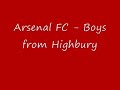 Arsenal - Boys from Highbury