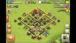 Clash Of Clans :- Base Timelapse!
