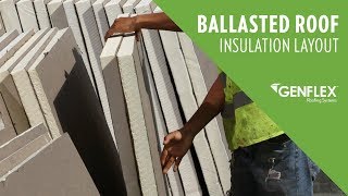 Ballasted Roof Insulation Layout