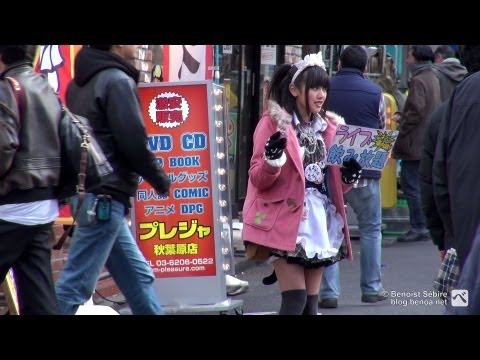 Akihabara - Even though Akihabara has changed quite much with its little electronic shops disappearing and maid cafés multiplying, there is one thing that does not chang...