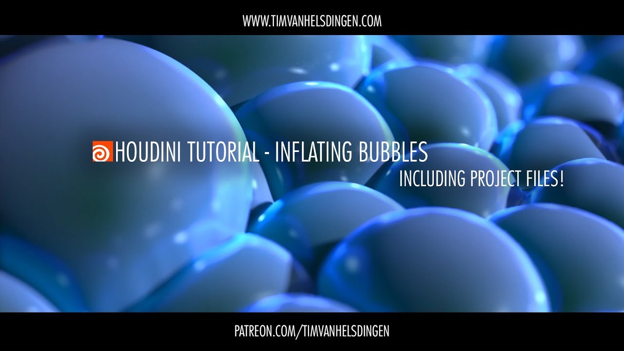 Houdini Tutorial - Bubble inflation