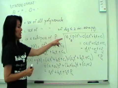 how to prove w is a subspace of v