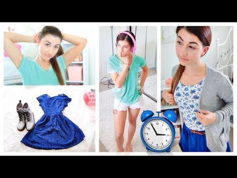 ready - Fast hair, makeup and outfit ideas to get ready in 10 minutes! 'LIKE' this video for my school night routine video! Last Video (make sure to watch!!) https:/...