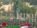 Baghdad Protesters Bring Down Effigy of Bush