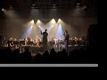 Présentation des musiciens des harmonies de St Mihiel, Ligny en Barrois et Bar le Duc à l'issue du spectacle 
