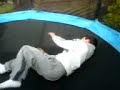 ad n cal wrestlin on johns tramoline!! ad n cal wrestlin on johns tramoline!!