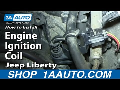 How To Install Replace Engine Ignition Coil 2002-08 3.7L Jeep Liberty