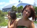 Mabet and Kie in Okinawa Japan