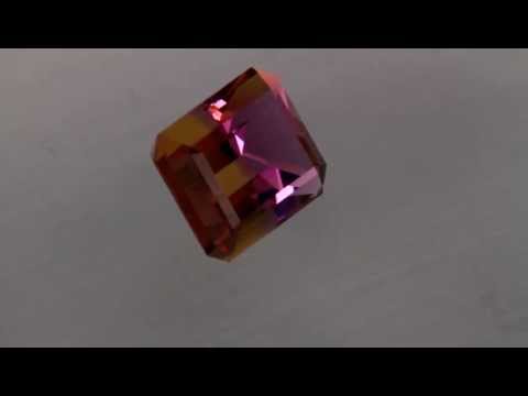 Ametrine Weighs 18.30 Carats 