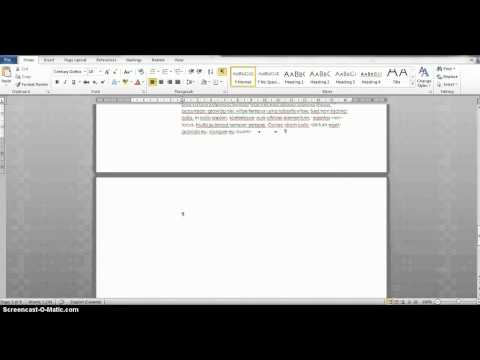 how to eliminate last page in word