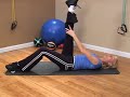 The Supine Hamstring Stretch is great for runners. Learn how to do this supine hamstring exercise from a fitness trainer in this free workout video.