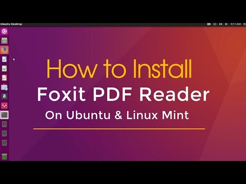 How to install Foxit PDF Reader on Ubuntu and Linux Mint