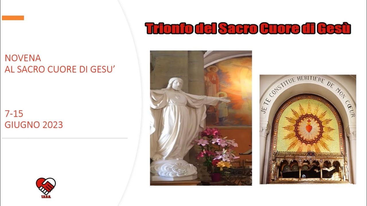 Novena Al Sacro Cuore Di Gesù Secondo Giorno Novena al Sacro Cuore di Gesù - Trionfo del Sacro Cuore di Gesù