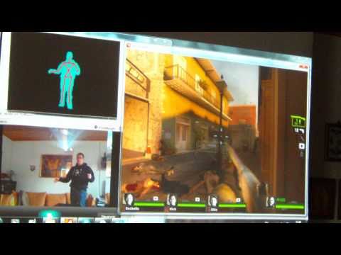 0 Left 4 Dead 2 played with a Kinect