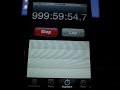iPhone Stopwatch hits 1000 hours