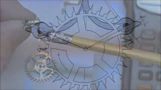 Repairing the Brocot Escapement Making New Steel Pin Pallets part 1