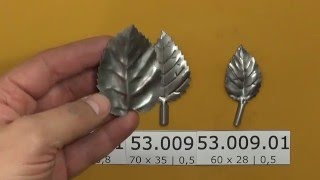 Как сделать листья к кованной Как сделать листья к кованной