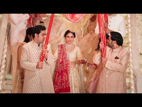 Indische Prunk-Hochzeit für 88 Millionen Euro
