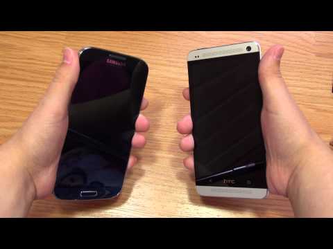 Galaxy S4: Unboxing, HTC One Comparison, Screen Quality