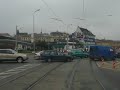Ride tram line 12 - traffic massage..