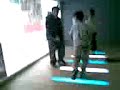 crazy robot dance at the imax theater! (crazy robot dance at the mall.3gp)