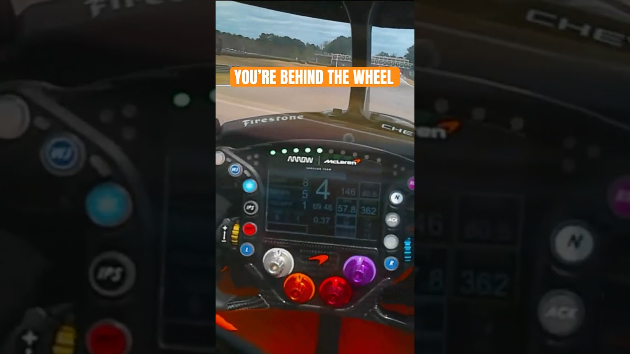 POV: You're driving an INDYCAR 🤯 #indycar #racing #christianlundgaard