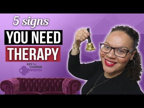 5 signs you need therapy