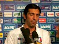 Buffon Perrotta Gattuso - Conferenza stampa a Casa Azzurri