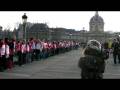 videos de Sidaction - Le pont des arts - La vague des bénévoles