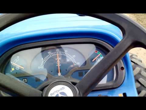 how to drive a new holland tractor