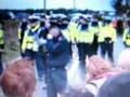 Irish Police Attack Peaceful Protest Against Shell part 1/2