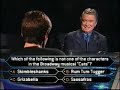 Who Wants to be a Millionaire? - David Duchovny knows CATS Who Wants to be a Millionaire? - David Duchovny knows CATS