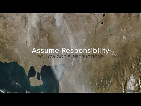 Assume Responsibility: Follow God's Instructions - Peter Tan-Chi