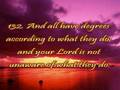 Surah 6: Al-An'aam (The Cattle): Verses 125-140
