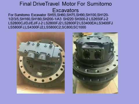 Doosan excavator hydraulic travel motor final drive Daewoo SOLAR 55 V PLUS,DH55
