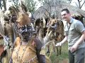 Flash doing magic for the Kikuyu tribe in Kenya